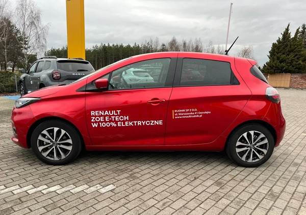 Renault Zoe cena 118000 przebieg: 9977, rok produkcji 2022 z Ostrów Lubelski małe 106